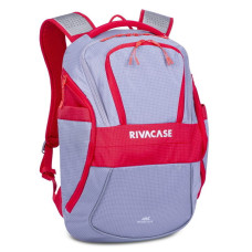 Рюкзак для ноутбуков Rivacase 5225 15.6" Grey Red