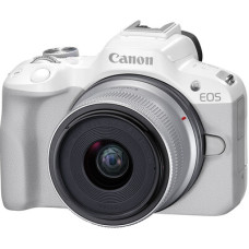 Фотоаппарат Canon EOS R50 Kit RF-S 18-45mm IS STM White