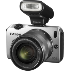 Фотоаппарат Canon EOS M Kit 18-55 IS STM + Speedlite 90EX Silver