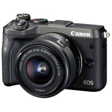 Фотоаппарат Canon EOS M6 Kit EF-M 15-45 IS STM Black