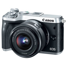 Фотоаппарат Canon EOS M6 Kit EF-M 15-45 IS STM Silver