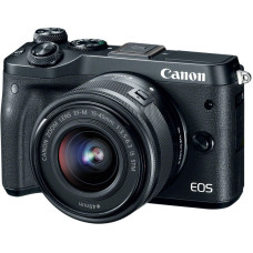 Фотоаппарат Canon EOS M3 Kit 15-45 IS STM+EF-M 55-200mm f/4.5-6.3 IS STM Black