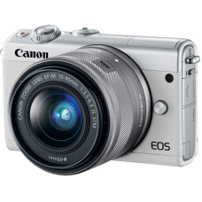 Фотоаппарат Canon EOS M3 Kit 15-45 IS STM+EF-M 55-200mm f/4.5-6.3 IS STM White