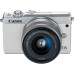 Фотоаппарат Canon EOS M3 Kit 15-45 IS STM+EF-M 55-200mm f/4.5-6.3 IS STM White