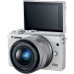 Фотоаппарат Canon EOS M3 Kit 15-45 IS STM+EF-M 55-200mm f/4.5-6.3 IS STM White