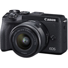Фотоаппарат Canon EOS M6 Mark II Kit 15-45 IS STM Black/Silver