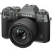 Фотоаппарат Fujifilm X-T50 Kit XC 15-45mm f/3.5-5.6 OIS PZ Charcoal Silver