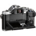 Olympus OM-D E-M10 Mark IV EZ Double Zoom Kit + ED 14-42mm + ED 40-150mm Silver