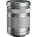 Olympus OM-D E-M10 Mark IV EZ Double Zoom Kit + ED 14-42mm + ED 40-150mm Silver