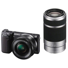 Фотоаппарат Sony Alpha A5000Y Kit 16-50+55-210 Черный
