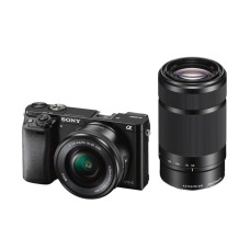 Фотоаппарат Sony Alpha A6000Y Kit 16-50mm + 55-210mm Черный