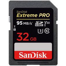 Карта памяти SanDisk Extreme Pro SDHC UHS Class 3 V30 95MB/s 32GB SDSDXXG-032G-GN4IN