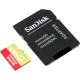 Карта памяти SanDisk Extreme microSDHC Class 10 UHS Class 3 V30 A1 100MB/s 32GB + SD adapter SDSQXAF-032G-GN6MA
