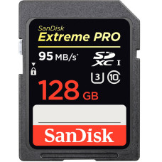 Карта памяти SanDisk Extreme Pro SDXC UHS Class 3 V30 95MB/s 128GB SDSDXXG-128G-GN4IN