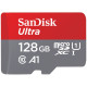 Карта памяти SanDisk Ultra microSDXC Class 10 UHS Class 1 A1 100MB/s 128GB + SD adapter SDSQUAR-128G-GN6MA