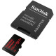 Карта памяти SanDisk Extreme microSDXC Class 10 UHS Class 3 V30 A1 100MB/s 128GB + SD adapter SDSQXAF-128G-GN6MA
