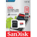 Карта памяти SanDisk Ultra microSDHC Class 10 UHS-I A1 98MB/s 32GB + SD adapter SDSQUAR-032G-GN6MA