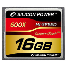 Карта памяти Silicon Power 16GB 600X Professional Compact Flash Card