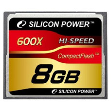Карта памяти Silicon Power 8GB 600X Professional Compact Flash Card