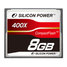 Карта памяти Silicon Power 8GB 400X Professional Compact Flash Card