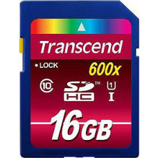 Карта памяти Transcend TS16GSDHC10U1 Class 10 UHS-I 600х 90MB/s