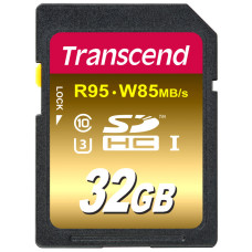 Карта памяти Transcend TS32GSDU3X Class 10 UHS-I U3X Ultimate 95/85MB/s