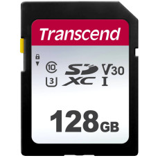 Карта памяти Transcend TS128GSDC300S Class 10 UHS-I U3 95/45MB/s