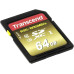 Карта памяти Transcend TS64GSDU3X Class 10 UHS-I U3X Ultimate 95/85MB/s