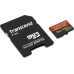 Карта памяти Transcend TS16GUSDHC10U1 microSDHC Class 10 UHS-I 600X + адаптер на SD