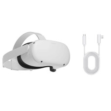 Шлем виртуальной реальности Oculus Quest 2 256GB + кабель Oculus 5м