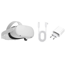 Шлем виртуальной реальности Oculus Quest 2 256GB + кабель Oculus 5м + Зарядное устройство