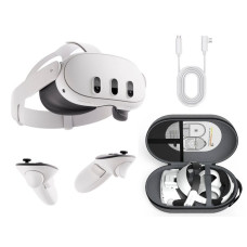 Шлем виртуальной реальности Oculus Quest 3 512GB + кабель Oculus 5м + Защитный кейс