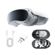 Шлем виртуальной реальности Pico 4 256Gb + кабель Oculus 5м + Зарядное устройство + Защитный кейс