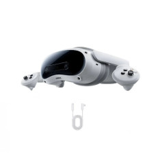 Шлем виртуальной реальности Pico 4 Ultra 256Gb + кабель Oculus 5м