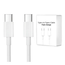 Кабель USB-C/UCB-C 1 м Белый