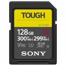 Карта памяти Sony SF-G 128GB SDXC Tough UHS-II U3 V90 299/300 MB/s SF-G128T