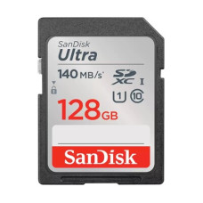 Карта памяти SanDisk Ultra SD Class 10 UHS-I 140MB/s 128GB SDSDUNB-128G-GN6IN