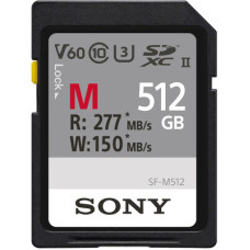 Карта памяти Sony SF-M SDXC 512GB Class10 UHS-II 150/277Mb/s SF-M512
