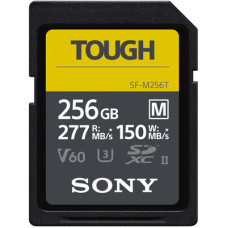 Карта памяти Sony SF-M Tough SDXC 256GB Class10 UHS-II 150/277Mb/s SF-M256T
