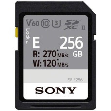 Карта памяти Sony SF-E SDXC 256GB Class10 UHS-II 120/270Mb/s SF-E256