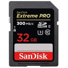 Карта памяти SanDisk Extreme Pro SDXC Class 10 R300/W260MB/s 32GB UHS-II V90 U3 SDSDXDK-032G-GN4IN Карта памяти SanDisk Extreme Pro SDXC Class 10 R300/W260MB/s 32GB UHS-II V90 U3 SDSDXDK-032G-GN4IN