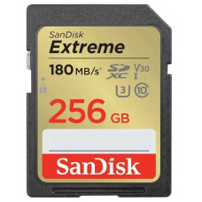 Карта памяти SanDisk Extreme SDXC Class 10 UHS-I U3 V30 180MB/s 256 GB SDSDXVV-256G-GNCIN