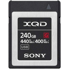 Карта памяти Sony 240Gb XQD G Series 400/440 MB/s (QD-G240F)