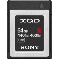 Карта памяти Sony 64Gb XQD G Series 400/440 MB/s QDG64