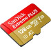 Карта памяти SanDisk Extreme Plus MicroSD Class 10 170 Mb/s 128GB + SD адаптер SDSQXBZ-128G-GN6MA