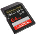 Карта памяти SanDisk Extreme Pro SDXC Class 10 R200/W90MB/s 64GB UHS-I V30 U3 SDSDXXU-064G-GN4IN