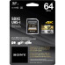 Карта памяти Sony Super High Speed 64 GB SDXC UHS-1 95/90 MB/s SF-64UZ