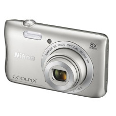 Фотоаппарат Nikon Coolpix S3700 Серебристый