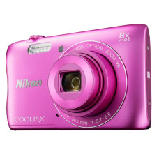 Фотоаппарат Nikon Coolpix S3700 Розовый
