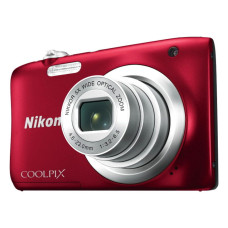 Фотоаппарат Nikon Coolpix A100 Красный